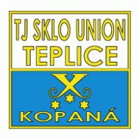 TJ Sklo Union Teplice Logo PNG Vector