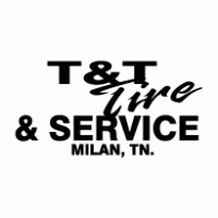T&T Tire & Service Logo PNG Vector