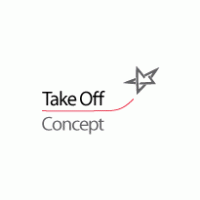 Take Off Concept Logo PNG Vector