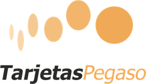 Tarjetas Pegaso Logo Vector