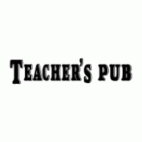 Teacher's Pub Logo PNG Vector