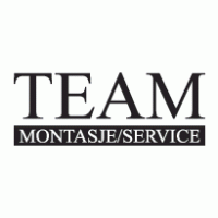 Team Montasje Service Logo PNG Vector