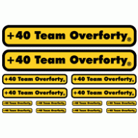 Team Overforty Logo Vector