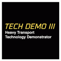 Tech Demo III Logo Vector