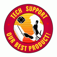 Tech Support Logo Vector
