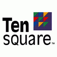 Ten Square Logo PNG Vector