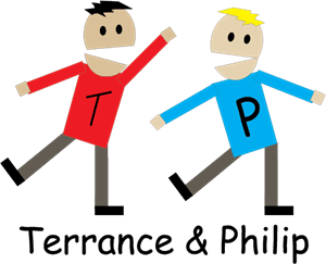Terrance & Philip Logo PNG Vector