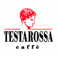 Testa Rossa Caffe Logo Vector