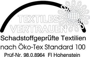 Textiles Vertrauen Logo Vector