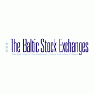 The Baltic Stock Exchanges Logo PNG Vector