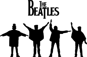 The Beatles Logo PNG Vector