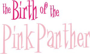 The Birth of the Pink Panther Logo Vector