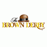 The Brown Derby Logo PNG Vector