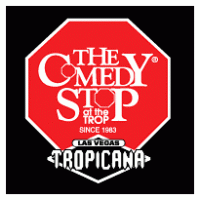The Comedy Stop at the Trop Logo Vector