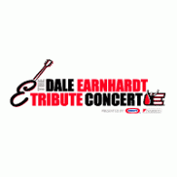 The Dale Earnhardt Tribute Concert Logo PNG Vector