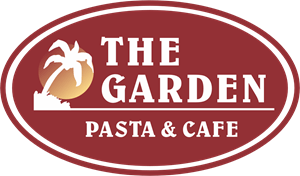 The Garden Cafe Pasta Logo Vector