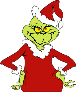 The Grinch Logo PNG Vector