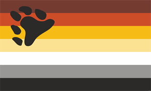 The International Bear Brotherhood Flag Logo PNG Vector
