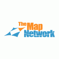 The Map Network Logo PNG Vector