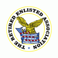 The Retired Enlisted Association Logo PNG Vector