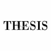 Thesis Logo PNG Vector