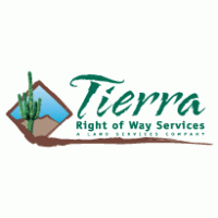 Tierra Right Of Way Logo PNG Vector