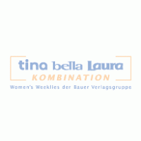 Tina Bella Laura Kombination Logo Vector