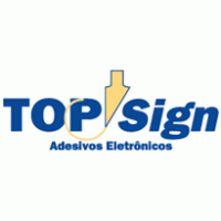 TopSign Adesivos Eletronicos Logo PNG Vector