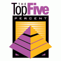 Top Five Percent Logo PNG Vector