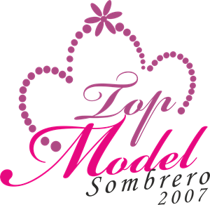 Top Model Sombrero Logo PNG Vector