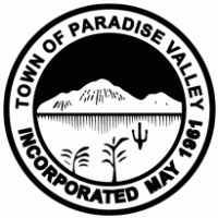 Town of Paradise Valley Logo Vector