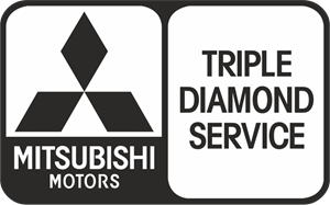 Triple Diamond Service Logo PNG Vector