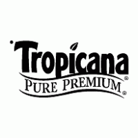 Tropicana Pure Premium Logo Vector