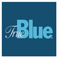 True Blue Logo PNG Vector