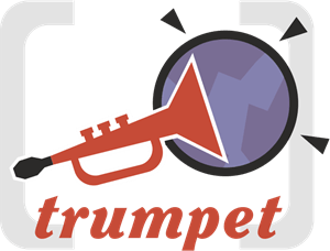 Trumpet Logo PNG Vector
