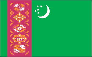 Turkmenistan Logo PNG Vector