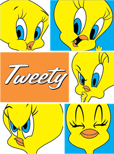 Tweety Logo PNG Vector