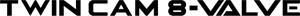 Twin Cam 8-Valve Logo PNG Vector