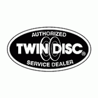 Twin Disc Logo Vector