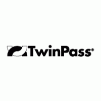 Twin Pass Logo Vector