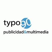 Typo 90 Logo Vector