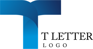 T Letter Logo PNG Vector