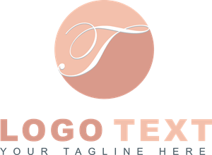 T Letter Logo PNG Vector