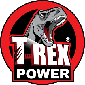 T-Rex Power Logo Vector