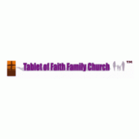 Tablet of Faith Family Church Logo Vector