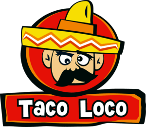 Taco Loco Logo PNG Vector