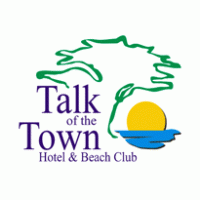 TALK OF THE TOWN.ARUBA Logo Vector