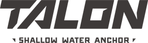Talon Shallow Water Anchor Logo Vector