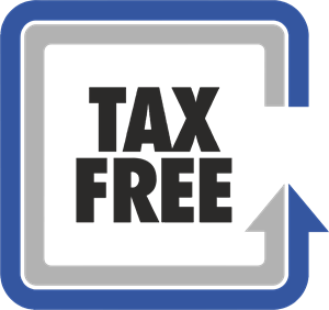Tax Free Logo PNG Vector