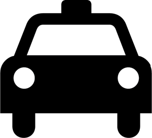 TAXI VEHICLE SIGN Logo PNG Vector